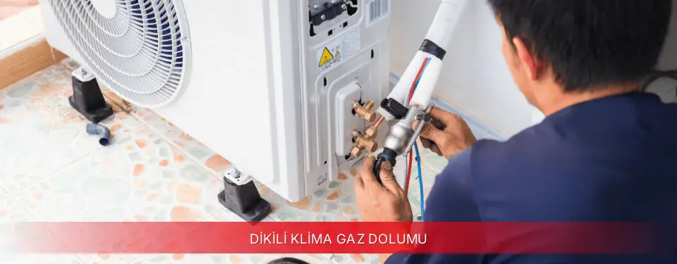 Dikili İlçemi Kumtel Klima Gaz Dolumu